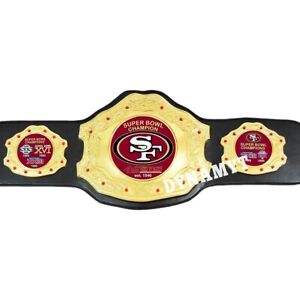 Super Bowl San Francisco 49ers championship Belt Adult Size