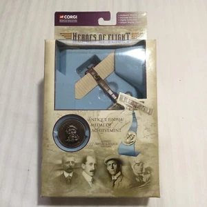 Corgi Heroes of Flight Series One Louis Bleriot CS90124 Plane Coin Set - Picture 1 of 10