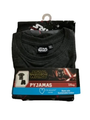 Disney Star Wars Kylo Ren The Force Awakens Boy Short Pyjama Set Primark 12-13Yr - Image 1 of 4