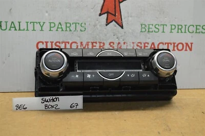 2017-18 Mazda CX-5 AC Temperature Climate KB8A61190B Control 67-8E6 Bx 2 - Image 1 of 4