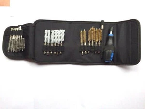 20 tlg. Bürsten Set Reinigungsbürste Rundbürste Drahtbürste Messing Nylon Bürste - Bild 1 von 14