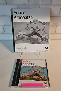 Adobe Acrobat 5.0 Software for WINDOWS and MACINTOSH w/ Serial # & User Guide - Picture 1 of 2