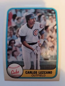1981 FLEER CARLOS LEZCANO #307 NM - Picture 1 of 1