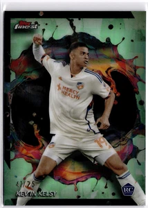 Kevin Kelsy 2024 Topps Finest MLS Green Refractor #238 FC Cincinnati #47/75 - Picture 1 of 2
