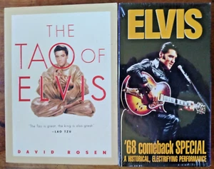 MINI ELVIS SAMMLUNG: Das Tao von Elvis Buch (VG) & '68 Comeback Special VHS neu - Bild 1 von 4