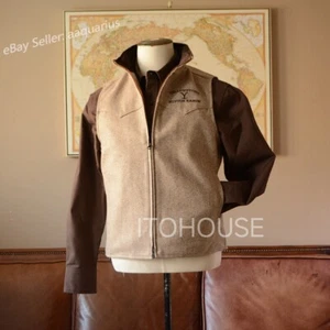 Chaleco Dutton ITOHOUSE YELLOWSTONE Series Camello Tweed - Imagen 1 de 8