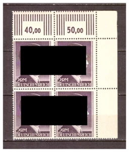 Deutsches Reich 1942 Freimarken Adolf Hitler Mi.800 Block Eckstück postfrisch - Bild 1 von 1