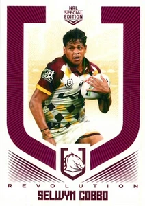 2024 Brisbane Broncos NRL TLA Revolution Special Edition Card - Selwyn Cobbo - Picture 1 of 3