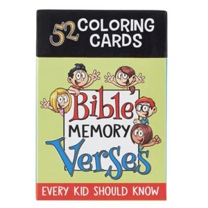 Colouring Cards: Bible Memory Verses - Foto 1 di 1