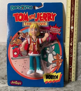 1992 Tom And Jerry The Movie Robyn Bendable Figure - Picture 1 of 4