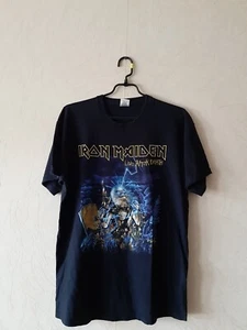 Camiseta vintage Iron Maiden 2008 Somewhere Back In Time World Tour talla L - Imagen 1 de 6