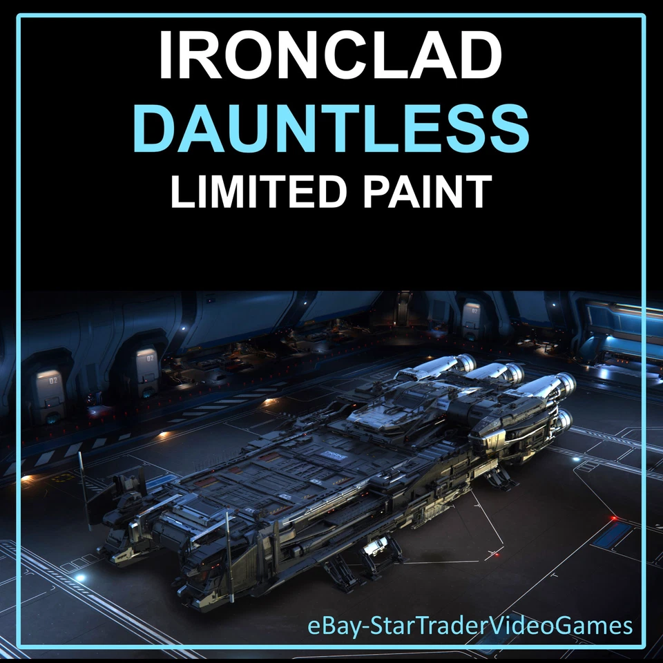 STAR CITIZEN PAINTS - DRAKE IRONCLAD - DAUNTLESS LIMITED PAINT / SKIN
