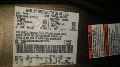 02 03 FORD EXPLORER CONTROL DE TEMPERATURA 141522 Foto 1 de 4