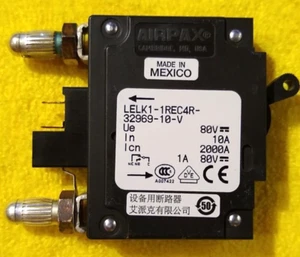 AIRPAX LELK1-1REC4R-32969-10-V Specialty 10 Amp Breaker - Non Time Delay - Mint - Picture 1 of 3