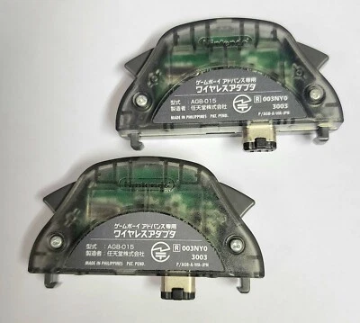 Lot 2  Wireless Adapter AGB-015 GAME BOY GBA Japan Nintendo Gameboy Advance - Image 1 of 4