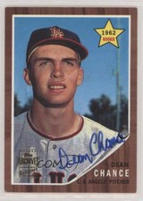 2001 Topps Archives Auto Dean Chance #76TAA Auto