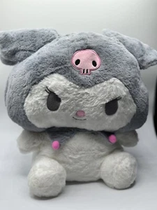 Sanrio Characters Kuromi 🖤 Large Plush Shoulder Backpack Crossbody Cosplay - Picture 1 of 4