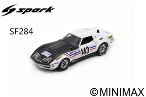 Chevrolet Corvette C3 No.143 2nd Tour de France 1969#SPARK MODEL 1/43 #SF284 - Picture 1 of 2