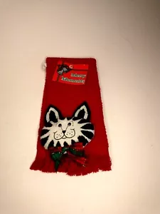 Cannon Vintage Fingerspitze Urlaub Handtuch mit Plüsch Katze Merry Moments - Bild 1 von 5