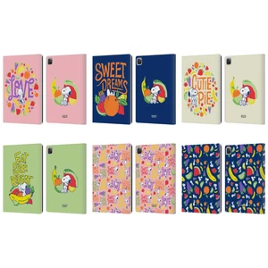 OFFICIAL PEANUTS NATURALLY SWEET LEATHER BOOK WALLET CASE COVER FOR APPLE iPAD - Picture 1 of 12
