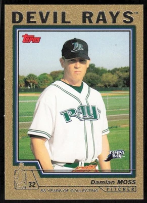 2004 Topps Gold #398 Damian Moss SN2004 - Image 1 of 2