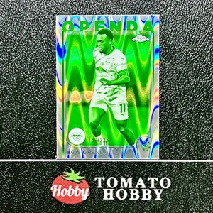 TOPPS CHROME UEFA 2024-25 LOIS OPENDA /225 NIGHT VISION RAY REFRACTOR LEIPZIG - Picture 1 of 2