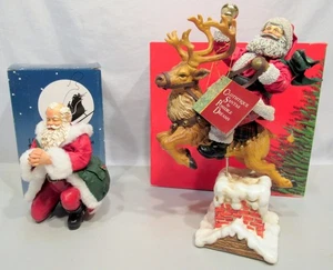Lot of 2 Dept 56 Clothtique Possible Dreams Holiday Figures Orig Box (EZS003724) - Picture 1 of 12