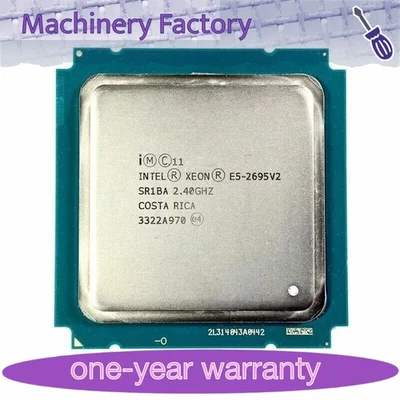 Intel Xeon E5-2695 V2 SR1BA 2.4GHz ~ 3.2GHz 30M 12-Core LGA 2011 Server CPU 115W - Image 1 of 2