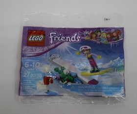 LEGO Friends: Snowboard Tricks Polybag Set (30402) - Brand New