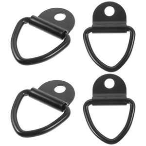 4 Pcs Trailer Accessories Pull Ring Car Tow Hooks Cargo Automobile - Foto 1 di 12