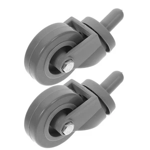  Repuesto de 2 ruedas Dolly para ruedas de carro rodante con vástago - Imagen 1 de 9