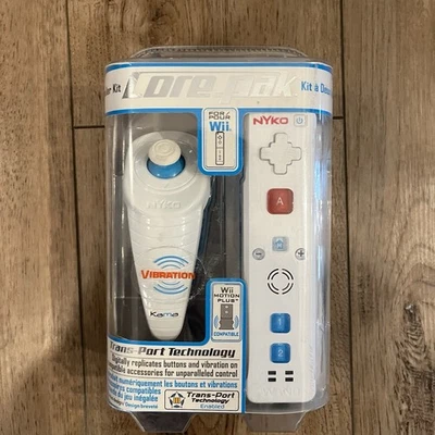 Nyko Dual Controller Kit For Nintendo Wii Nunchuck Kama Sealed NIP - Image 1 of 4