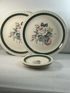 Vintage Salem Antoinette Muster Teller & Untertasse Ersatzgeschirr Floral Blume - Bild 1 von 24