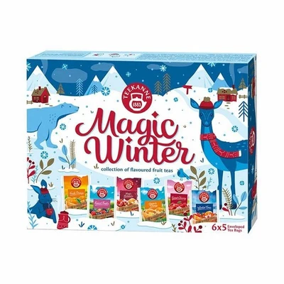 Tetera té WINTER MAGIC juego de té VARIEDAD -Caja de regalo -1 ct. ENVÍO GRATUITO Foto 1 de 2