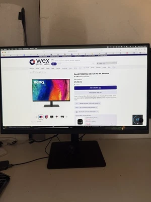 BenQ PD3205UA 32-inch 4K UHD IPS Monitor - Image 1 of 4