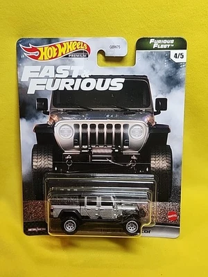 风火轮高级 2021 Fast & Furious Furious Fleet 银色吉普角斗士🔥B3 — 第 1/4 张图片