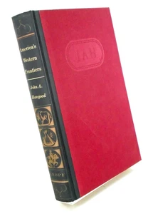 John HAWGOOD / AMERICA'S WESTERN FRONTIER/ CUSTER HISTORIAN JM CARROLL'S 1st ed - Picture 1 of 8