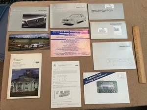 1997 Mercedes-Benz S600 Owners Manual Booklets Documents Papers Brochure Guide - Picture 1 of 16