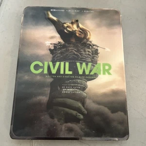 Civil War 4K (4K UHD + Blu-ray + Digital) AMZ Exclusive Lenticular 3D Slipcover - Picture 1 of 2
