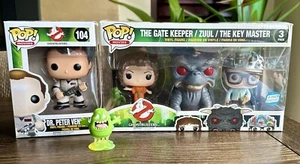 Pop! Ghostbusters LOT: 3 Pack- Gate Keeper Zuul Key Master + Peter Venkman + GWP - Picture 1 of 21