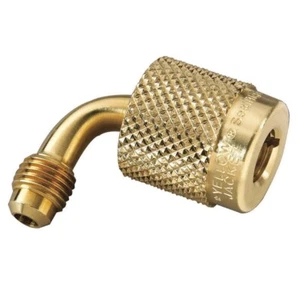 Yellow Jacket 19209 SealRight 1/4" Quick Coupler 90° Low-Loss HVAC Fitting New - Bild 1 von 1