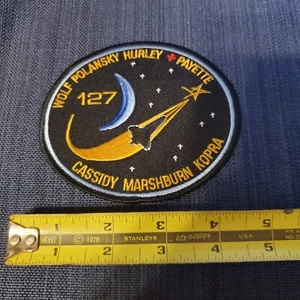 Parche conmemorativo de la NASA EMBLEMA MISIÓN STS-127 ESFUERZO DEL TRANSBORDADOR ESPACIAL - Imagen 1 de 2