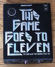 This Game Goes to Eleven by Gamewright 2018 New! Free Shipping!