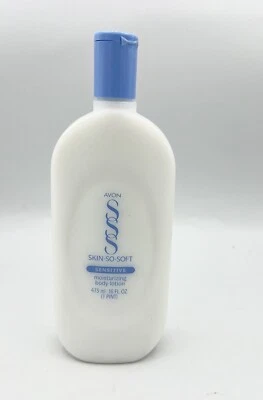 Avon Skin So Soft Moistrizing Body Lotion Sensitive Skin 16 oz. NOS Sealed 1990s - Image 1 of 4