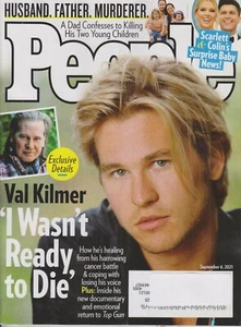 People September 6, 2021 Val Kilmer "I Wasn't Ready to Die" (Magazine: Celebrit - Picture 1 of 1