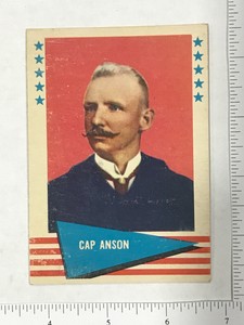 b1961 Fleer Cap Anson #4