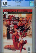 ELEKTRA V2 #1 CGC 9.8, 2001, GREG HORN COVER