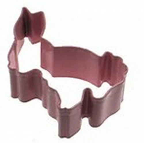 NEW BROWN BUNNY  SHAPED COOKIE CUTTER   (1)  - image 1 of 1