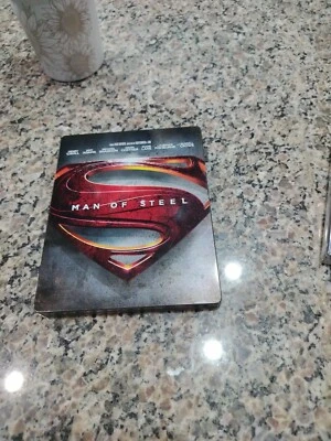 Man of Steel Blu-Ray +Dvd Steelbook | Walmart Exclusive - Image 1 of 3