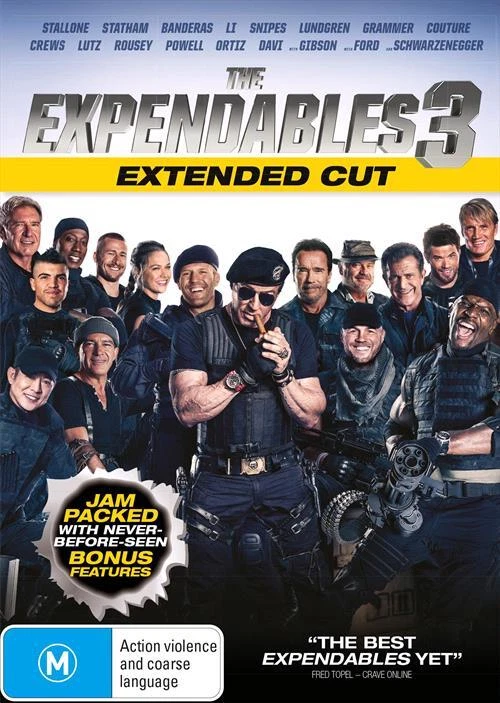 The Expendables 3 (Extended Edition, DVD, 2014) FAST! FREE! POSTAGE! AUS!🍿 - Image 1 of 1